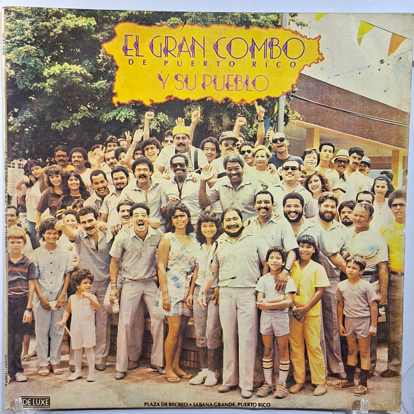 lp El Gran Combo El Gran Combo De Puerto Rico Y Su Pueblo made peru 1986 salsa