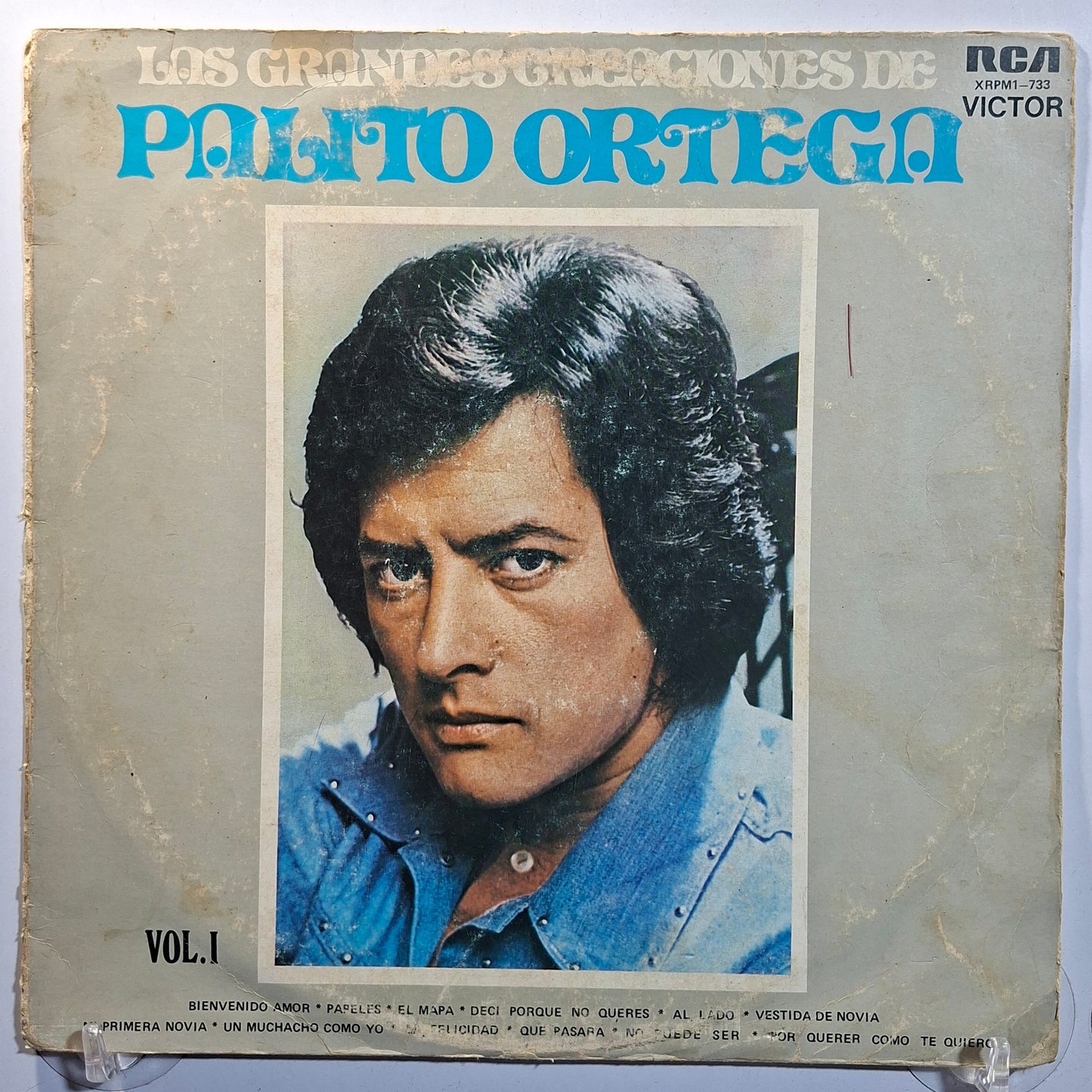 lp Palito Ortega Las Grandes Creaciones De Palito Ortega Vol 1 made peru 1975 latin pop
