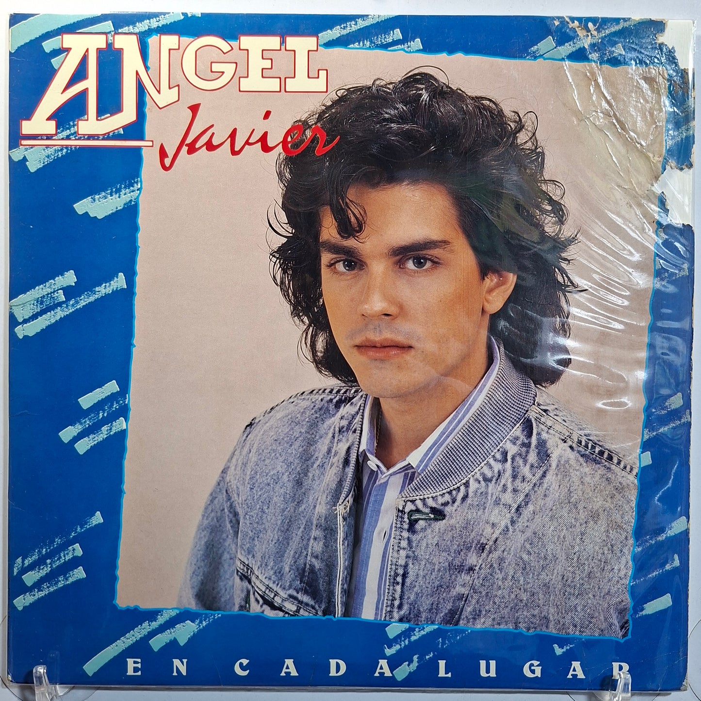 lp Angel Javier En cada lugar made usa 1990 latin salsa