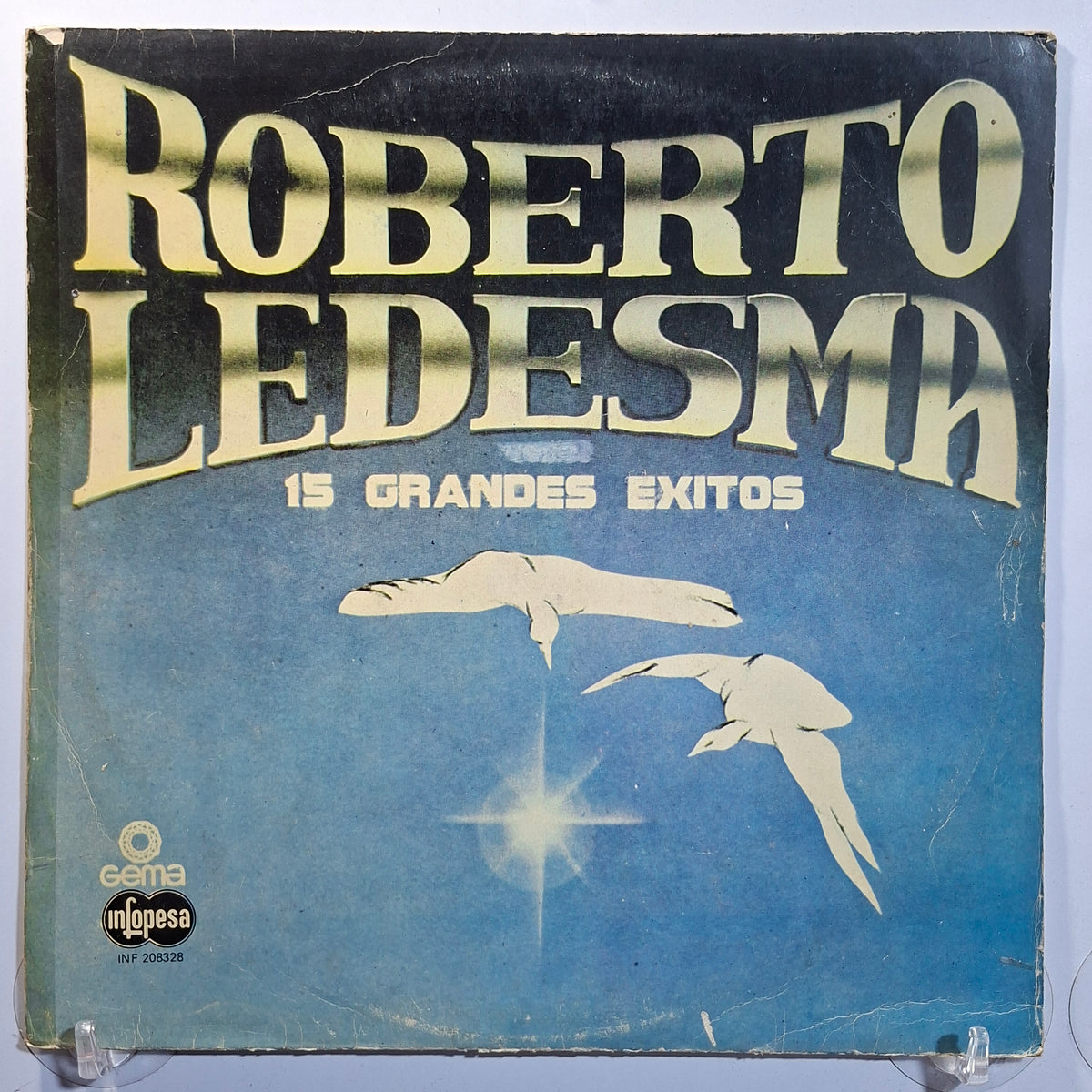 lp Roberto Ledesma 15 grandes exitos de Roberto Ledesma vol 2 made peru 1983 latin bolero