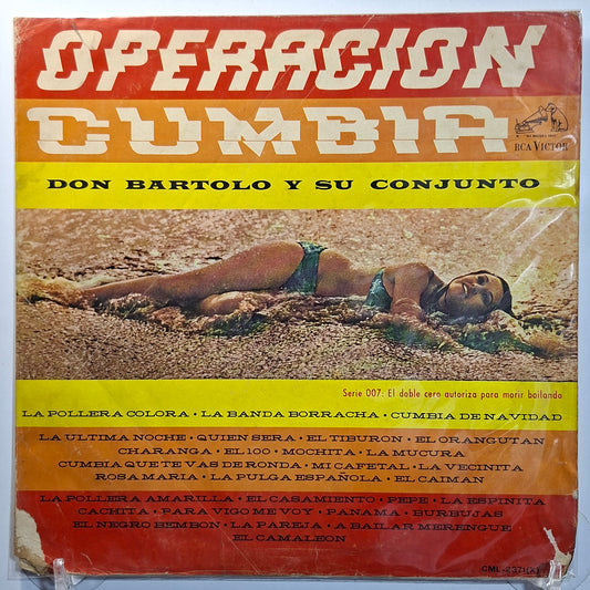 lp Don Bartolo y su Conjunto Operacion cumbia made chile 1966 latin mambo cumbia