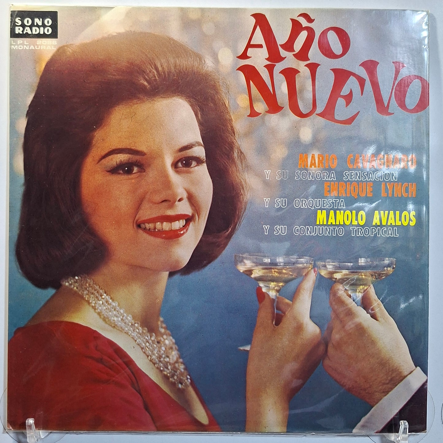 lp Año nuevo Mario Cavagnaro Enrique Lynch Manolo Avalos varios made peru 1966 latin cumbia