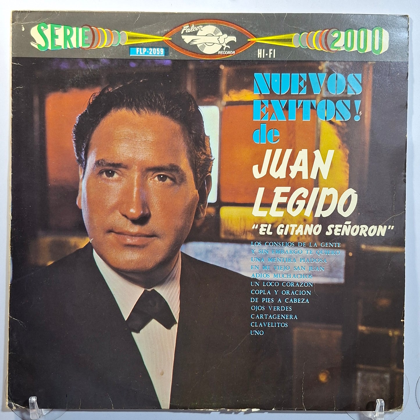 lp Juan Legido Nuevos exitos El Gitano Señoron made peru 1970 latin pop