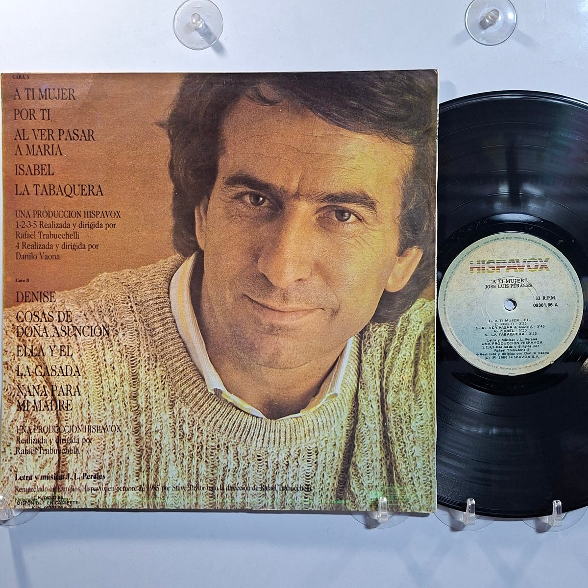 lp Jose Luis Perales a ti mujer made peru 1986 latin pop