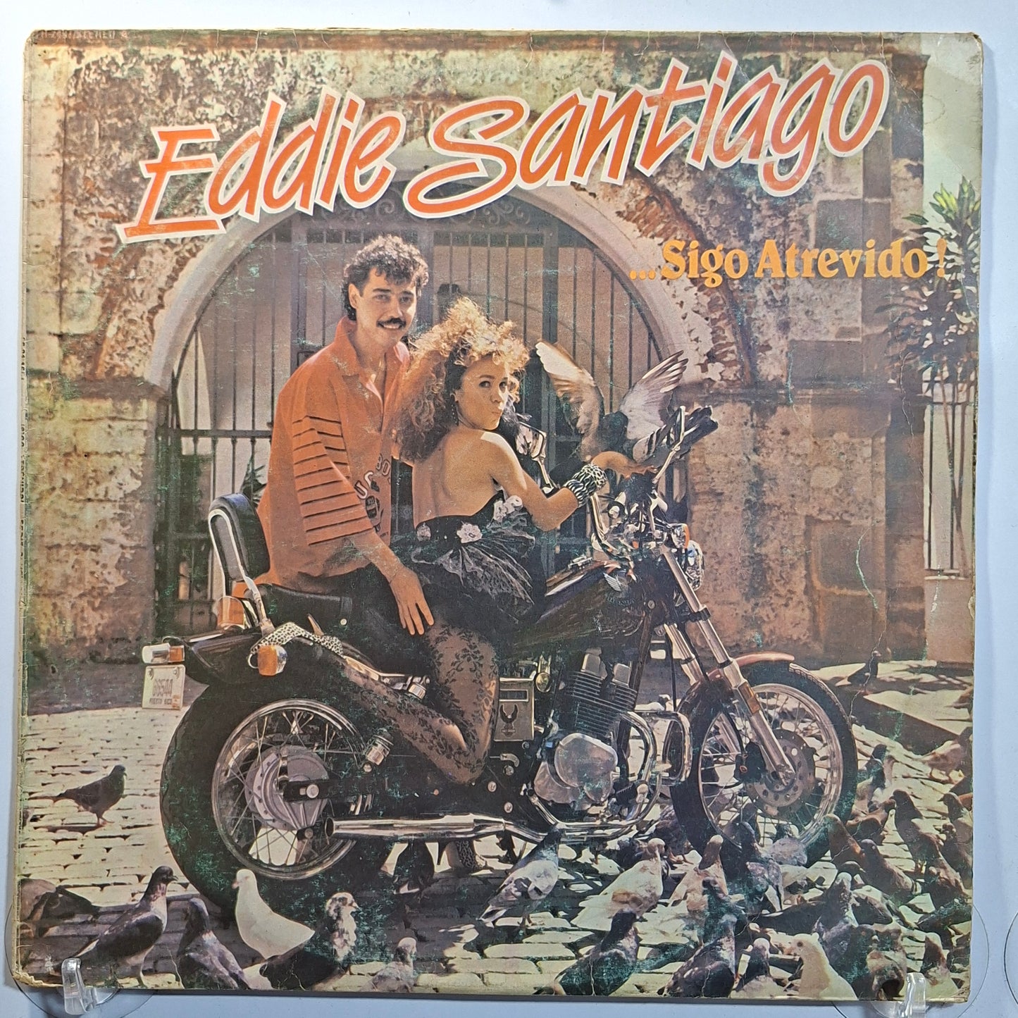 lp Eddie Santiago Sigo Atrevido made peru 1987 salsa