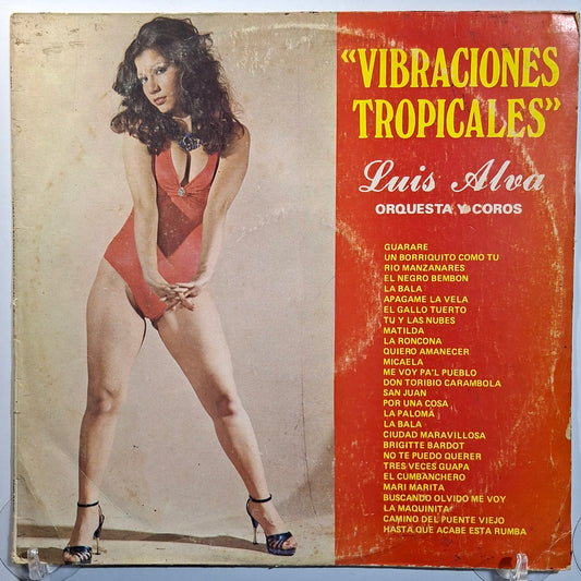 lp Luis Alva Vibraciones tropicales made peru 1979 latin merengue