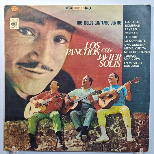 lp los panchos con javier solis los idolos cantando juntos made peru 1969 latin bolero