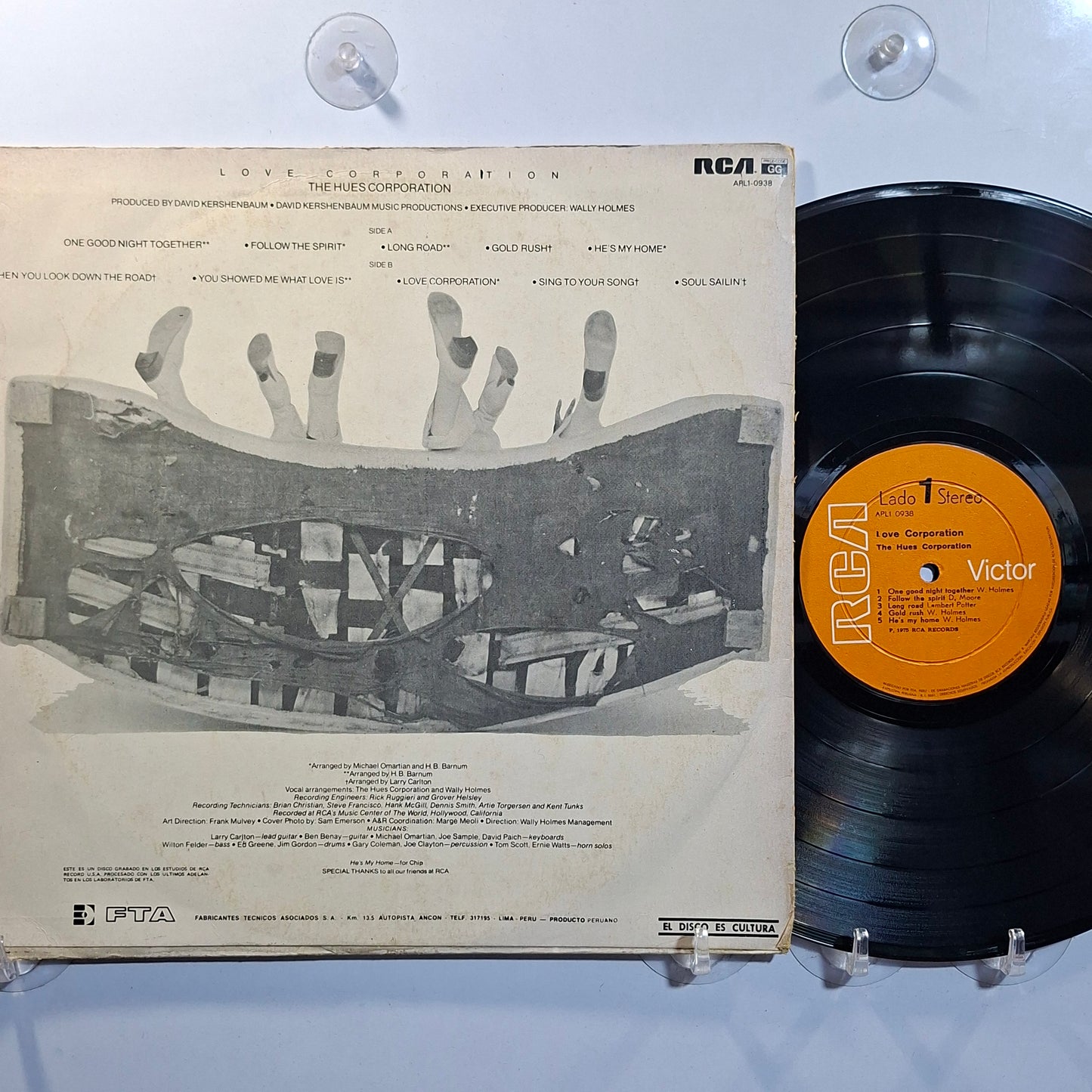 lp The Hues Corporation Love Corporation made peru 1975 soul disco funk