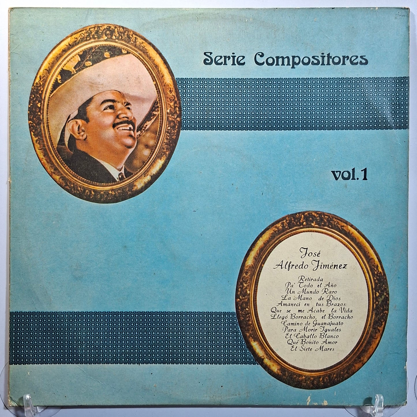 lp Jose Alfredo Jimenez Serie Compositores Vol 1 made peru 1987 ranchera folk