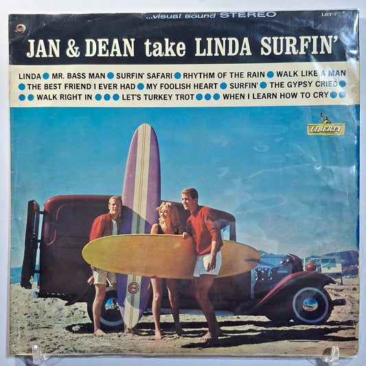 lp Jan & Dean Jan & Dean Take Linda Surfin made peru 1963 surf rock