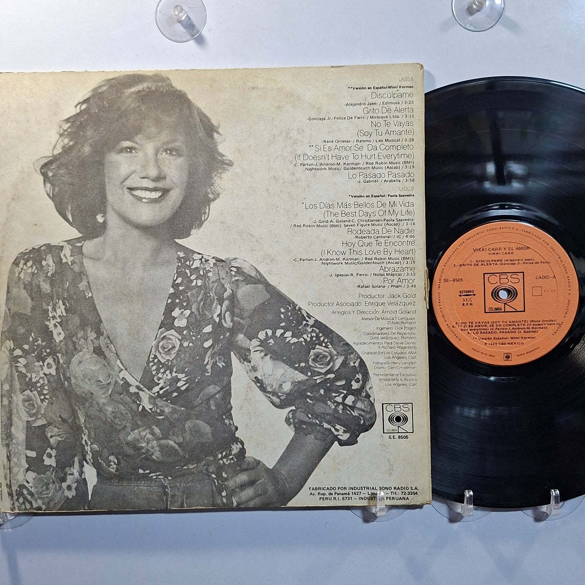 lp Vikki Carr Vikki Carr y el amor made peru 1980 latin pop