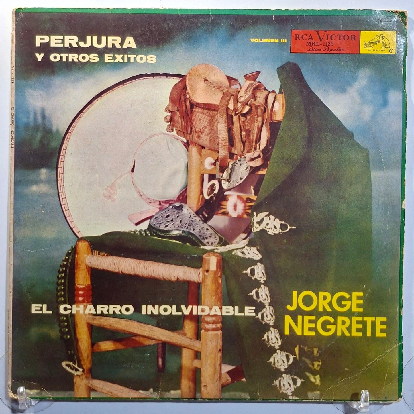 lp Jorge Negrete Perjura Y Otros exitos El Charro Inolvidable made mexico 1959 ranchera folk