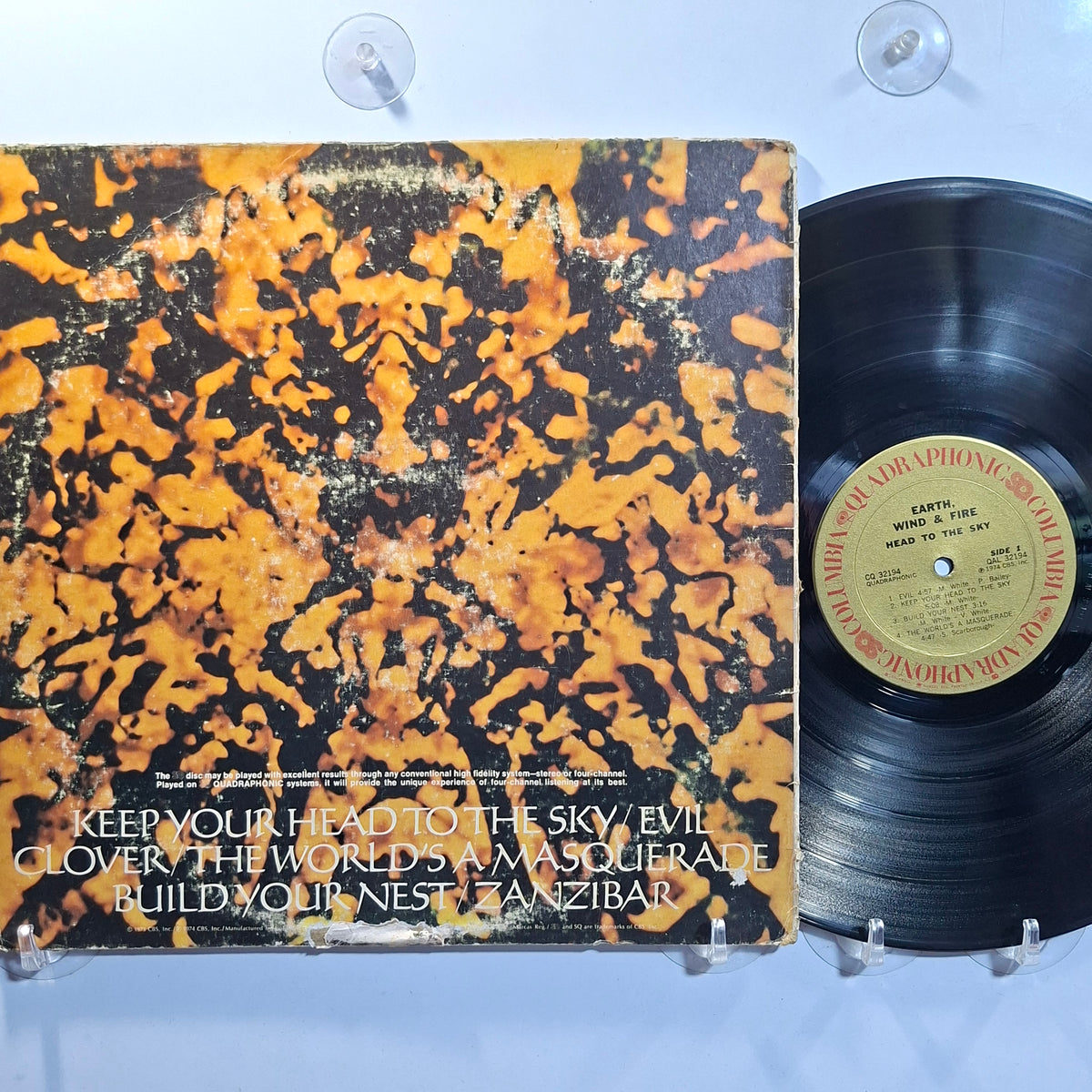 lp Earth Wind & Fire Head to the Sky made usa 1973 gatefold jazz funk soul
