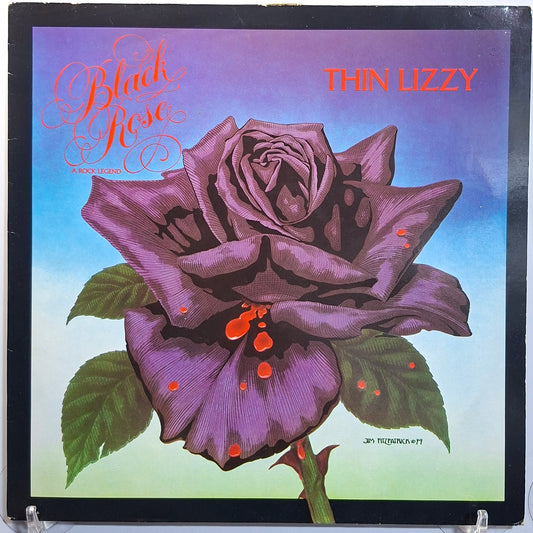 lp Thin Lizzy Black Rose A Rock Legend made nueva zelanda 1979 hard rock