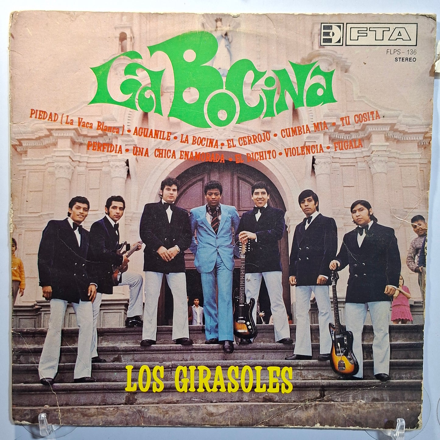lp Los Girasoles La Bocina made peru 1972 condicion vg+ cumbia
