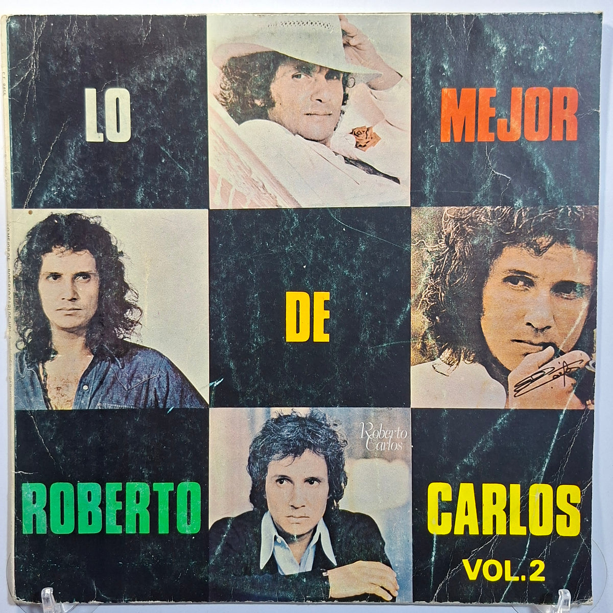 lp Roberto Carlos Lo mejor de Roberto Carlos Vol 2 made peru 1979 latin pop