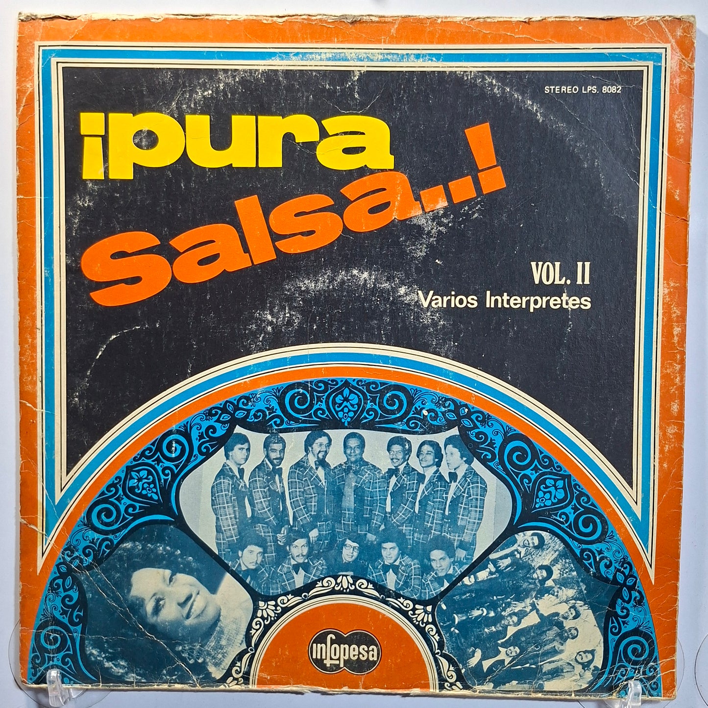 lp ¡Pura Salsa..! El Gran Combo Chico Cervantes La Conspiracion varios made peru 1980 latin salsa