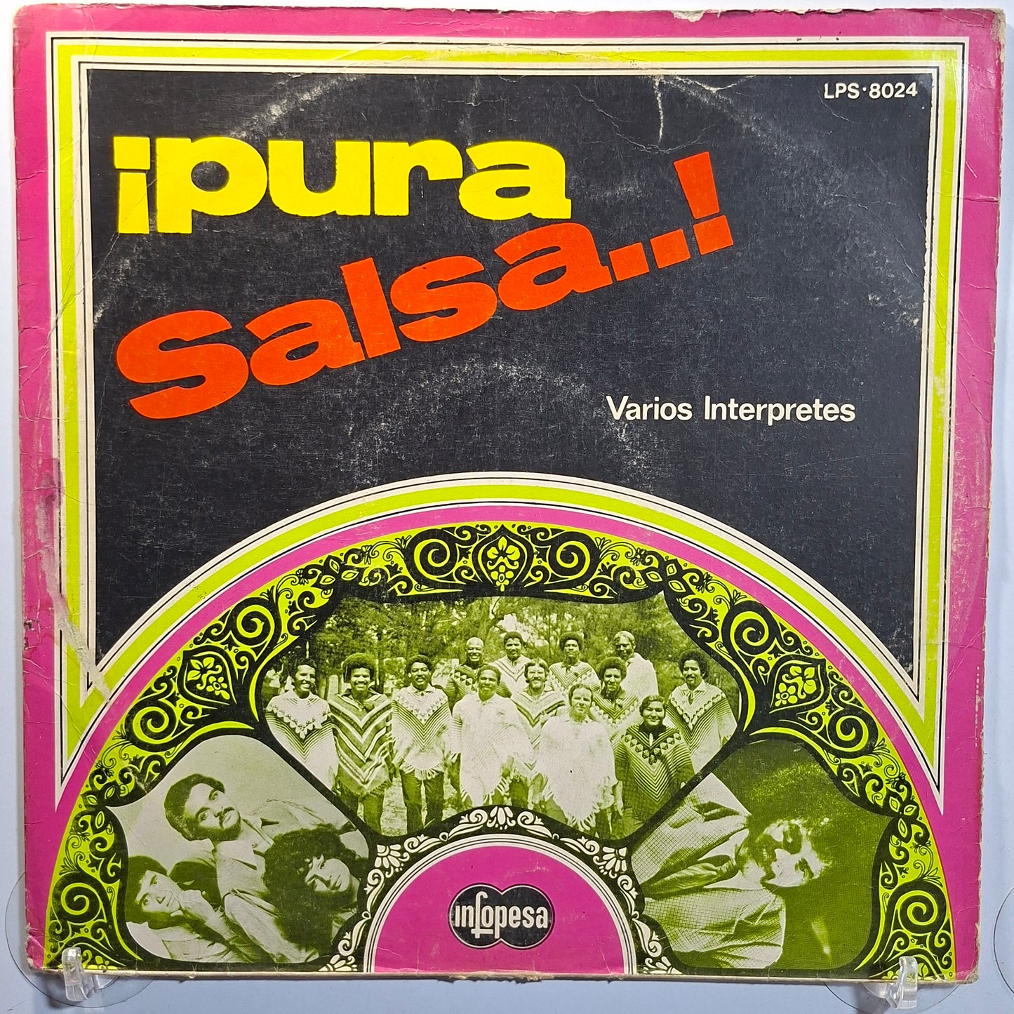lp ¡Pura Salsa..! Vol 2 Corporacion Latina Raphy Leavitt Orquesta Zodiac varios made peru 1981 latin salsa