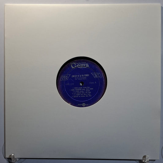 lp Cortijo y su Combo con Ismael Rivera Quitate de la via Perico made peru 1959 latin charanga guaguanco