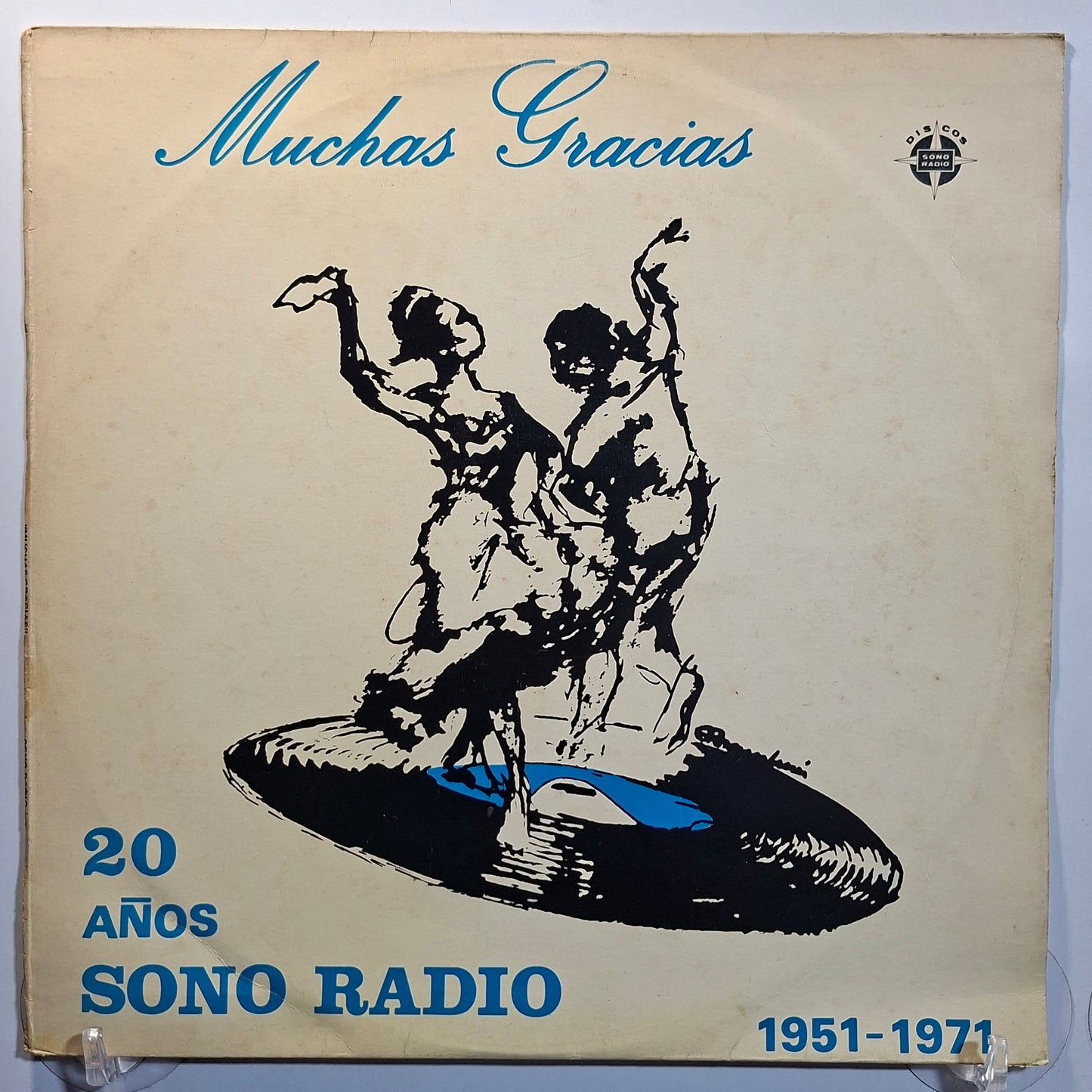 lp Muchas gracias 20 años sono radio Traffic Sound los shain's Safari Los Orientales De Paramonga varios made peru 1971 latin rock Psychedelic