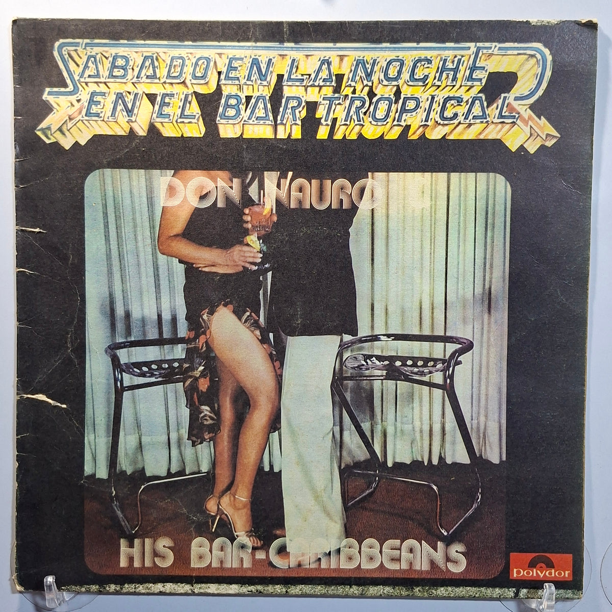 lp Don Nauro & His bar Caribbeans Sabado en la noche en el bar tropical made peru 1978 jazz latin