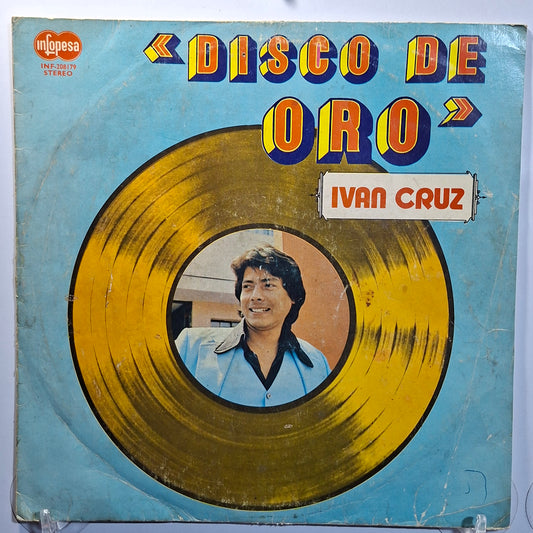 lp Ivan Cruz Disco De Oro made peru 1980 latin bolero