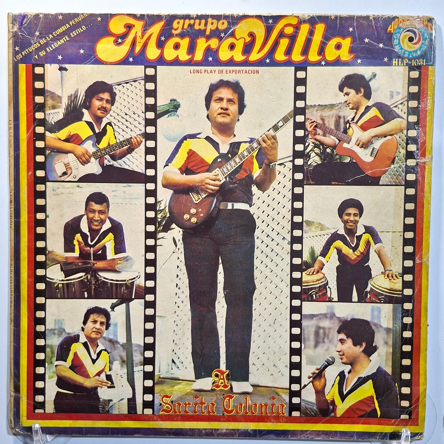 lp Grupo Maravilla A Sarita Colonia made peru 1983 latin cumbia