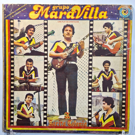 lp Grupo Maravilla A Sarita Colonia made peru 1983 latin cumbia