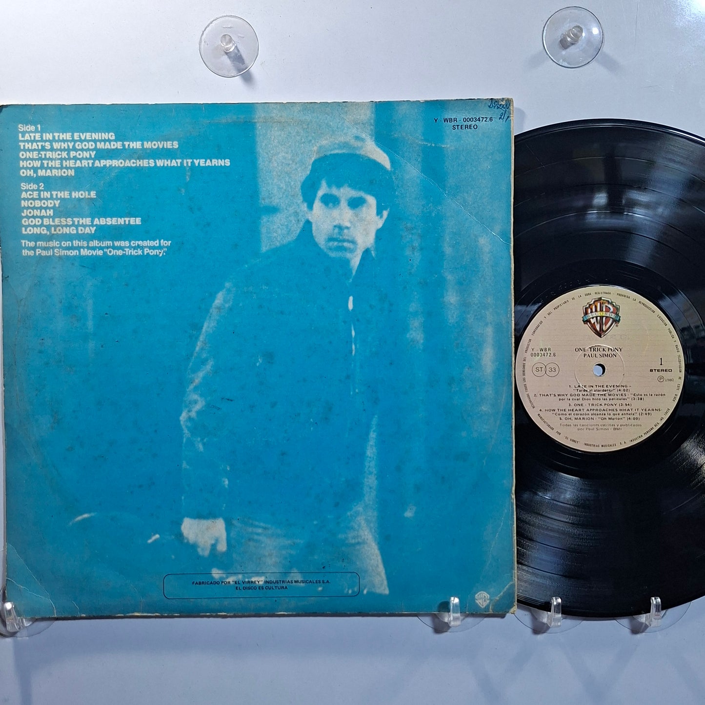 lp Paul Simon One-Trick Pony made peru 1980 pop