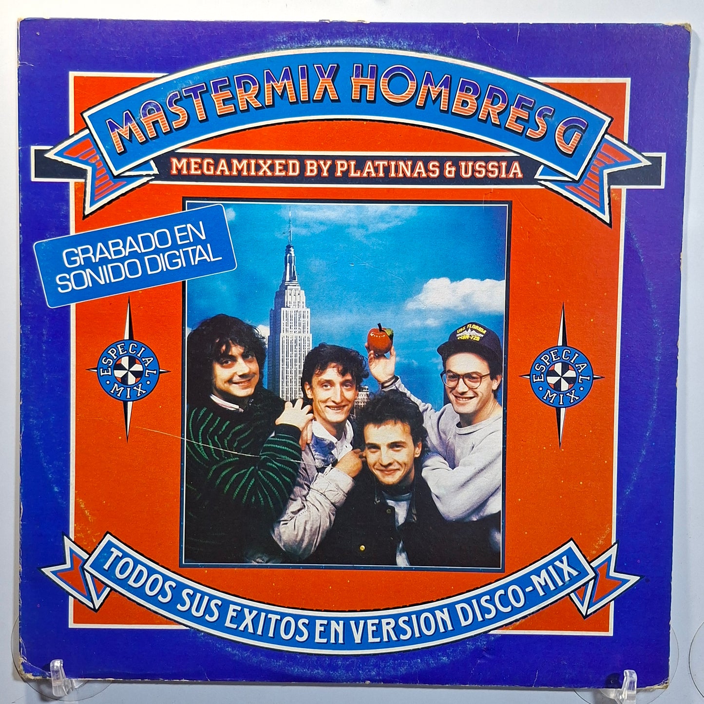 lp Hombres G Master Mix Hombres G made mexico 1988 pop rock