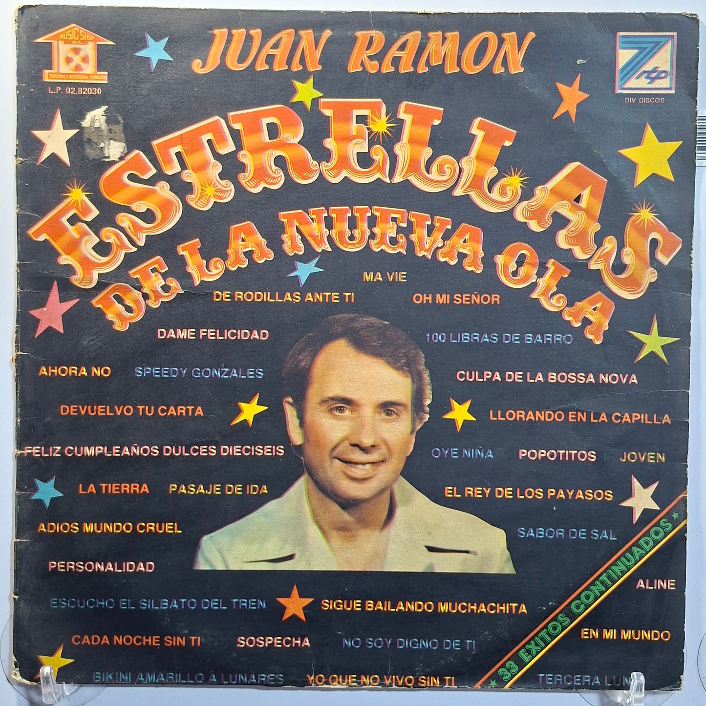 lp Juan Ramon Estrellas De La Nueva Ola made peru 1982 latin pop