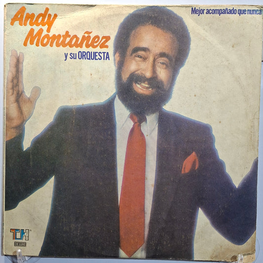 lp Andy Montañez Y Su Orquesta Mejor Acompañado Que Nunca made peru 1986 salsa