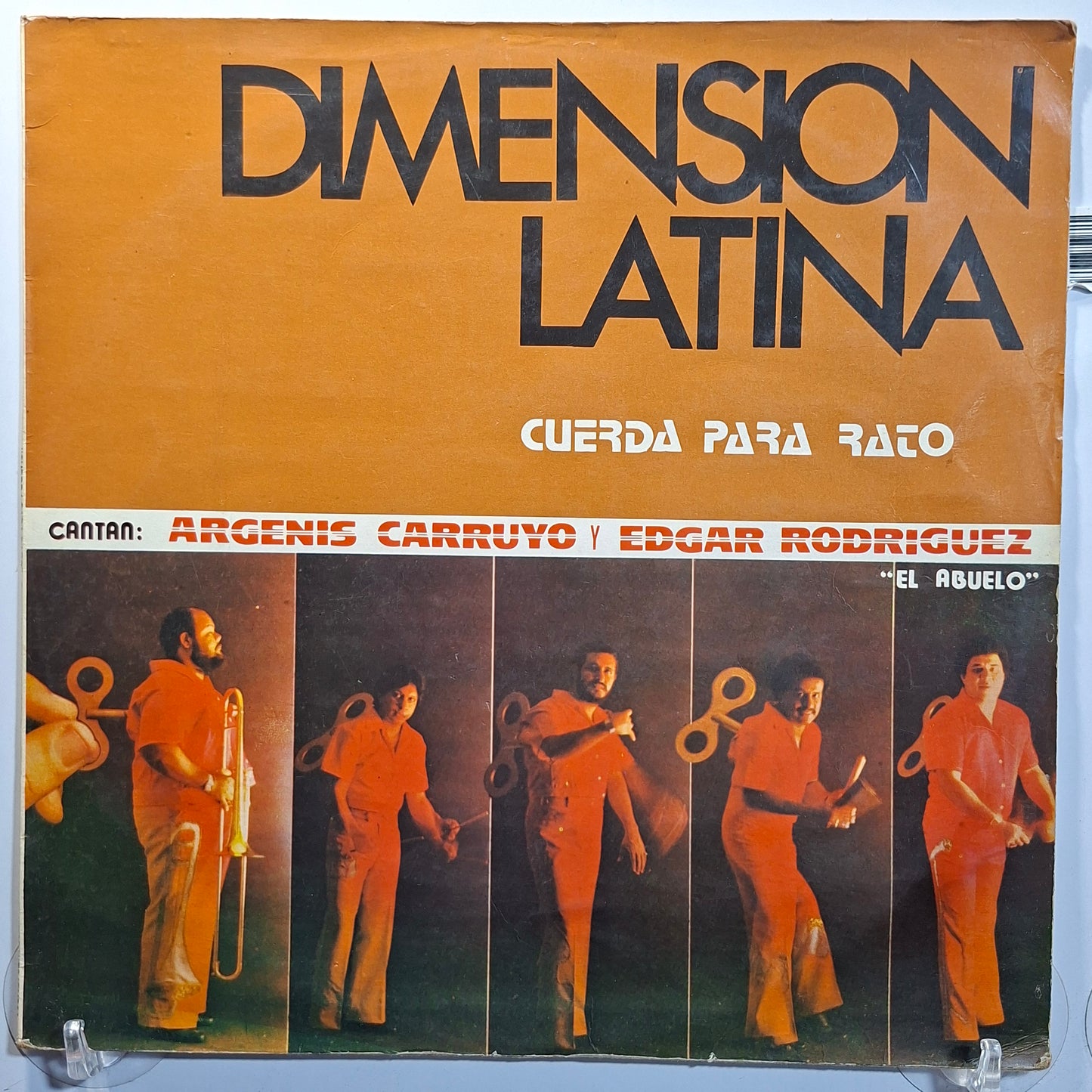 lp Dimension Latina Cuerda Para Rato made peru 1981 salsa