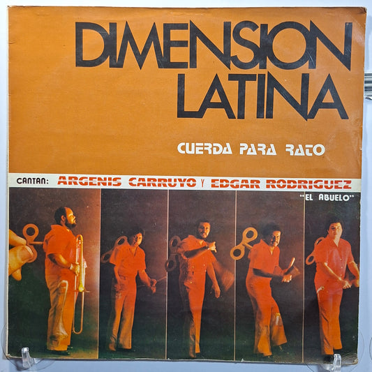 lp Dimension Latina Cuerda Para Rato made peru 1981 salsa