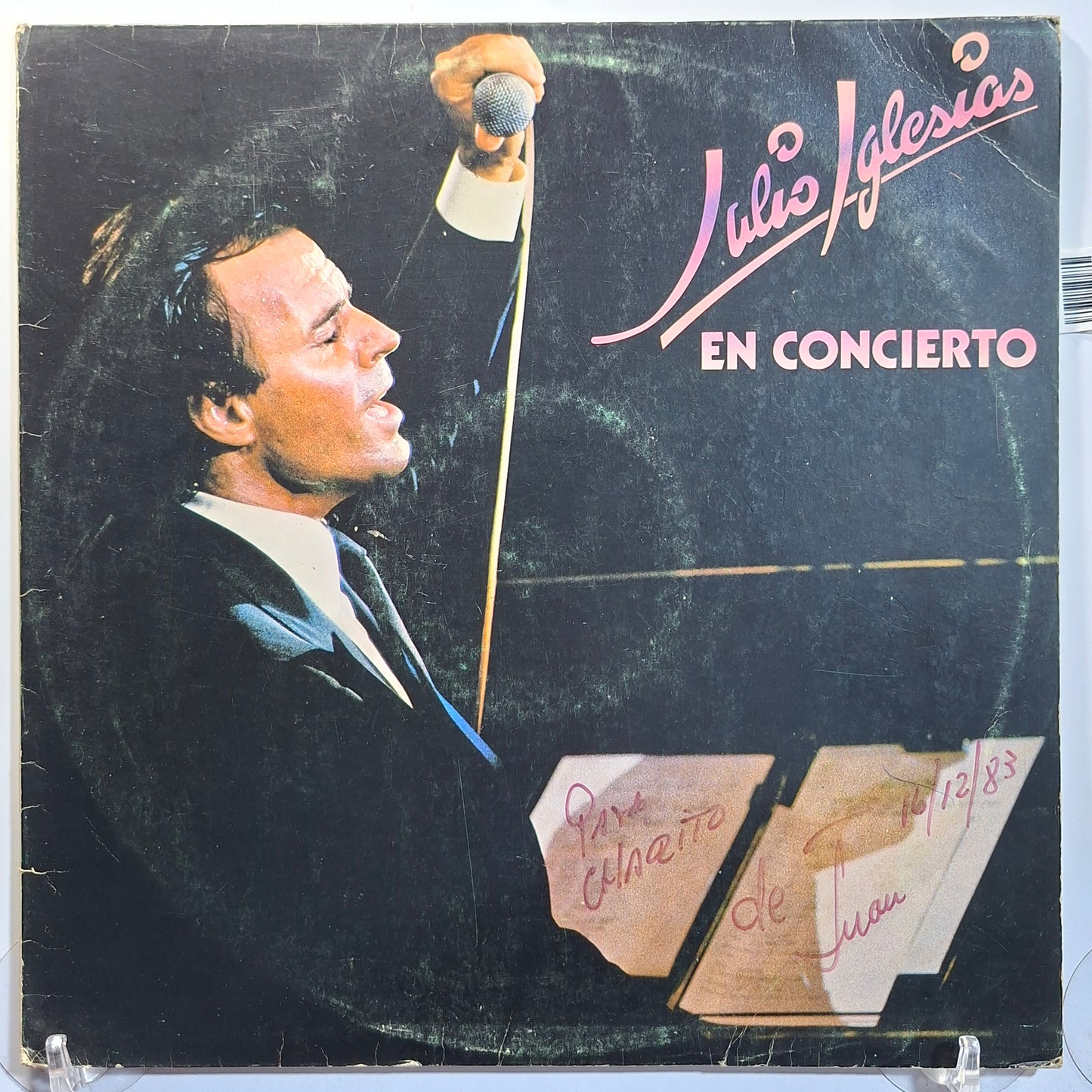 x2 lp Julio Iglesias en Concierto made peru 1983 gatefold latin pop