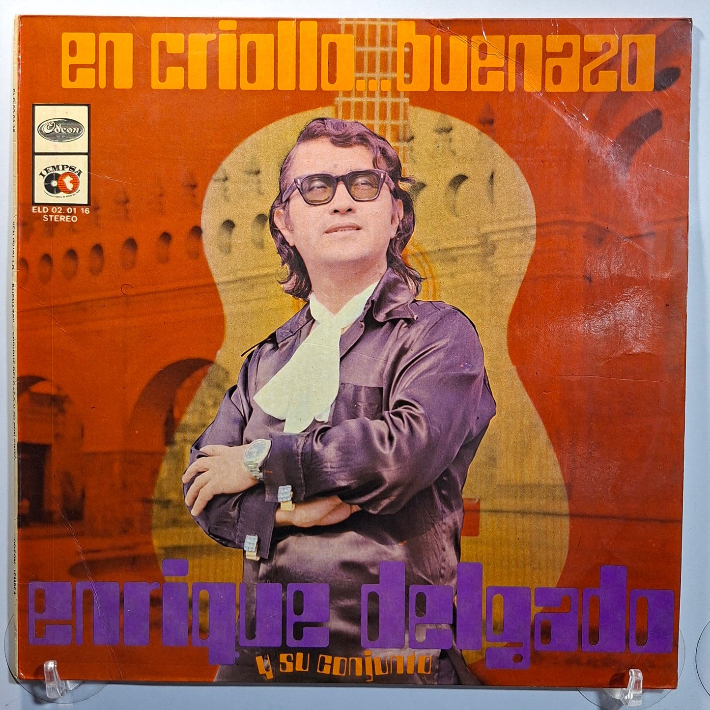 lp Enrique Delgado En Criollo Buenazo made peru 1973 criollo folk