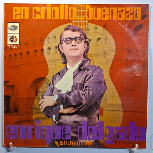 lp Enrique Delgado En Criollo Buenazo made peru 1973 criollo folk