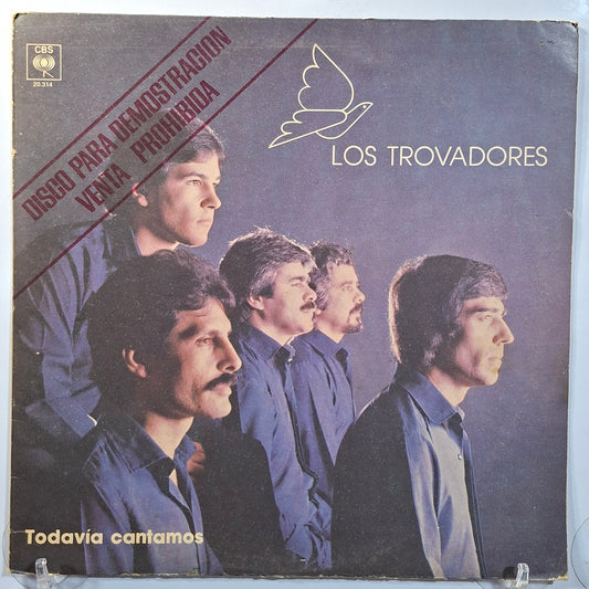 lp Los Trovadores Todavia Cantamos made argentina 1962 promocional latin folk