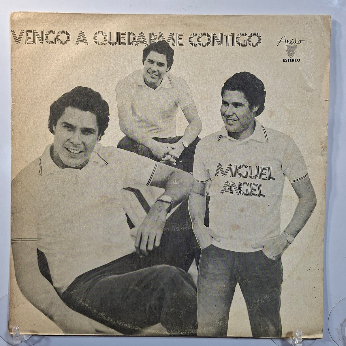 lp Miguel Angel Piña vengo a qudarme contigo made cuba 1970 latin pop