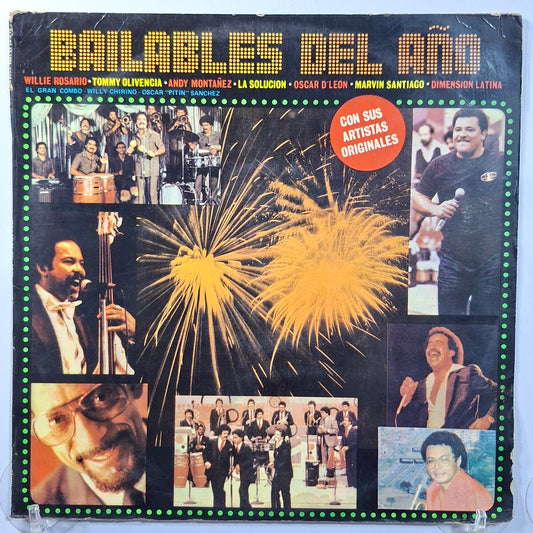 lp Bailables Del Año willie rosario andy montañez la solucion varios made peru 1982 latin salsa