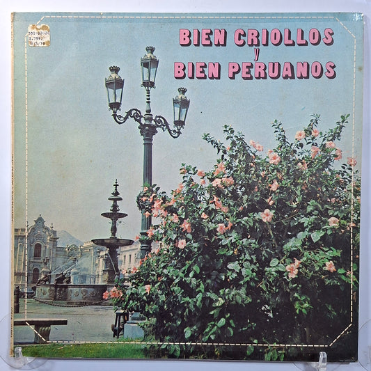 lp Bien Criollos y Bien Peruanos Luis Abanto Morales Pepe Hernandez Zambo Cavero Oscar Aviles made peru 1978 criollo folk