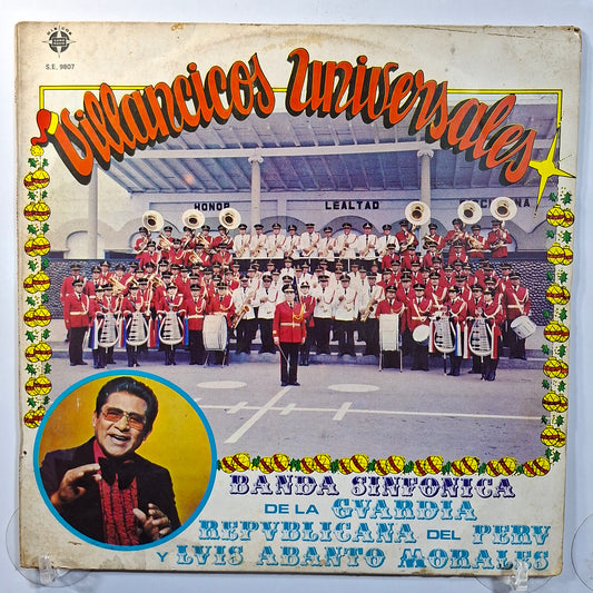 lp Luis Abanto Morales Y La Banda De La Guardia Republicana Villancicos Universales made peru 1983 villancicos