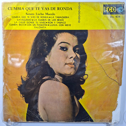 lp Sonora Lucho Macedo Cumbia Que Te Vas De Ronda made peru 1965 guaracha cumbia latin
