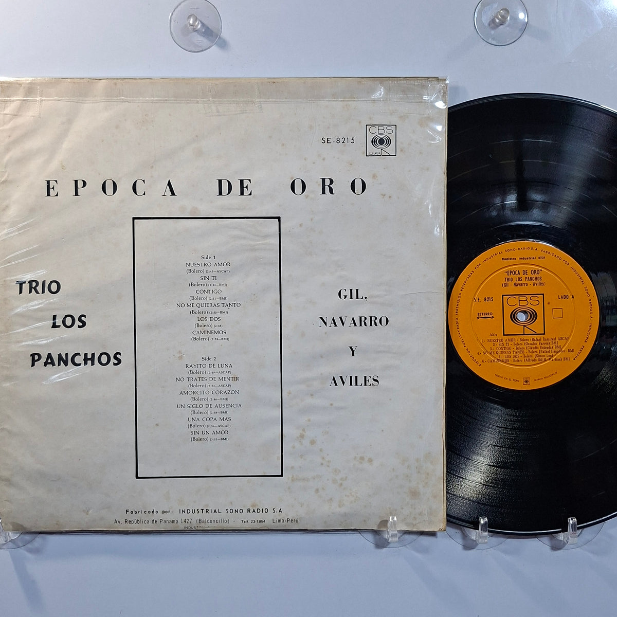 lp Trio Los Panchos Epoca De Oro made peru 1960 bolero latin