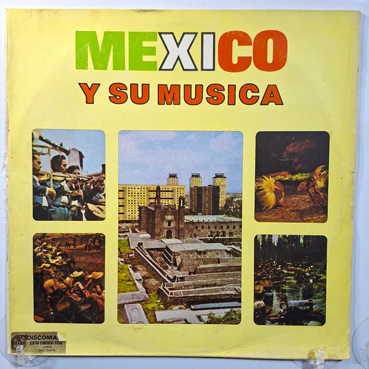 lp Mexico Y Su Musica mariachi roman palomar los gallos de oro mariachi internacional varios made peru 1984 ranchera folk