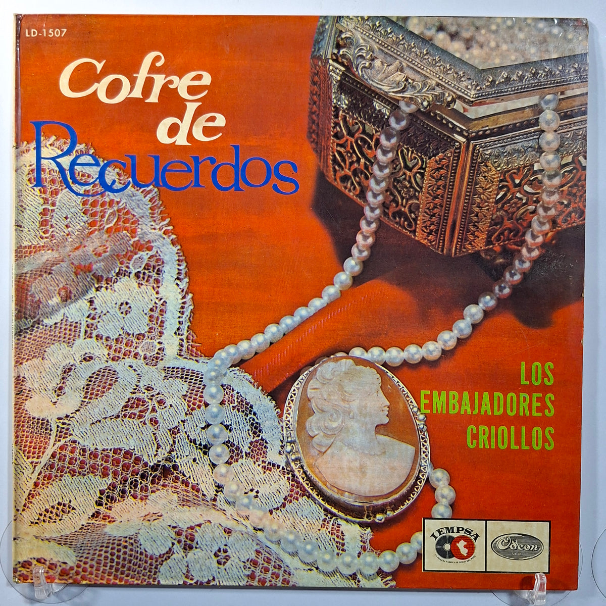 lp Los Embajadores Criollos Cofre De Recuerdos made peru 1965 criollo folk