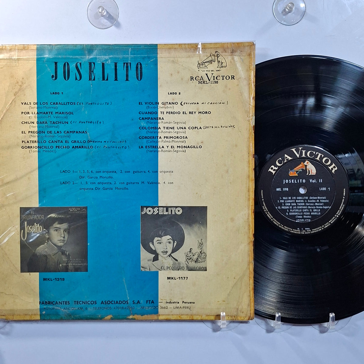 lp Joselito Joselito Vol 2 made peru 1960 flamenco folk