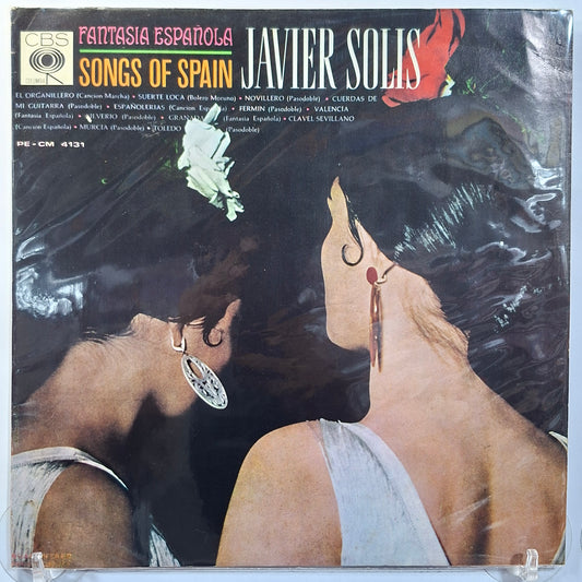 lp Javier Solis Fantasia Española made peru 1961 pasodoble folk