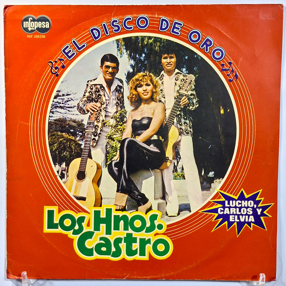 lp los hermanos castro el disco de oro made peru 1983 latin bolero