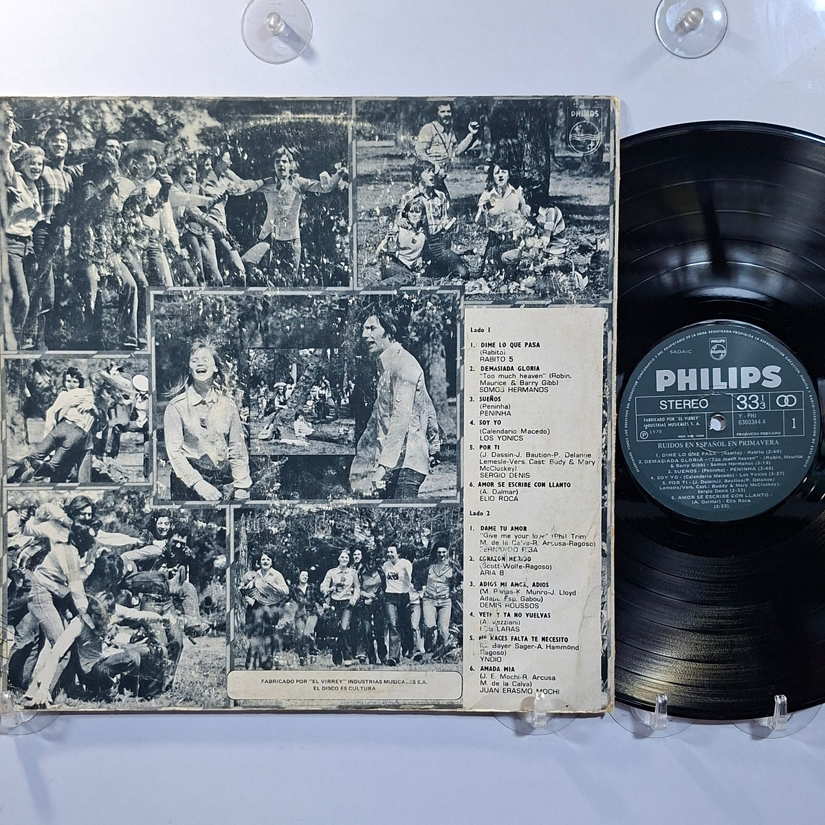 lp ruidos en español rabito los yonics fernando riba los laras varios made peru 1979 latin pop rock